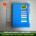 Recycling-Notebook mit Stift